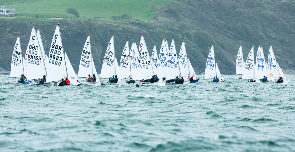 Cadet World Championships on Plymouth Sound
